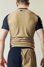 TNB Nogi Kortermet Rashguard v1 - Sand/Svart thumbnail