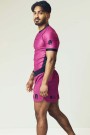 Rashguard V1 & Pro Ultralite Hybrid Shorts Sett - M&M - Burgunder thumbnail