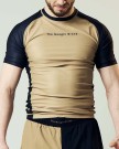 TNB Nogi Kortermet Rashguard v1 - Sand/Svart thumbnail