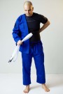 TNB Jiu Jitsu Kimono Basic 350 Lite - Blå thumbnail