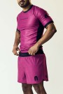 Rashguard V1 & Pro Ultralite Hybrid Shorts Sett - M&M - Burgunder thumbnail