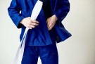 TNB Jiu Jitsu Kimono Basic 350 Lite - Blå thumbnail