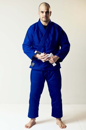 TNB Jiu Jitsu Kimono Basic 350 Lite - Blå