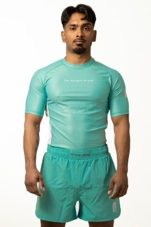 TNB Nogi Kortermet Rashguard v1 - SeaFoam